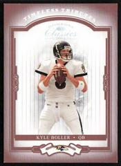 Kyle Boller [Timeless Tributes Red] #7 Football Cards 2004 Panini Donruss Classics Prices