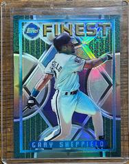Gary Sheffield [Refractor] #119 Baseball Cards 1995 Finest Prices