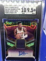 Deandre Ayton [Purple] #DAY Basketball Cards 2018 Panini Select Rookie Jersey Autographs Prices