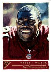 Terrell Owens #31 Football Cards 2001 Topps Gallery Prices