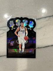 Luka Doncic [Crystal Black FOTL] Basketball Cards 2020 Panini Crown Royale Prices