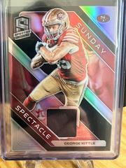 George Kittle #14 Football Cards 2023 Panini Spectra Sunday Spectacle Prices