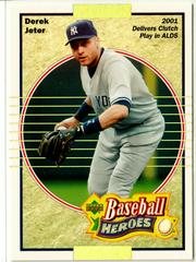 Derek Jeter #97 Baseball Cards 2005 Upper Deck Baseball Heroes Prices