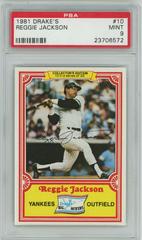 Reggie Jackson Baseball Cards 1981 Drake's Prices