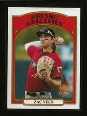 Zac Veen #74 Baseball Cards 2021 Topps Heritage Minor League Prices