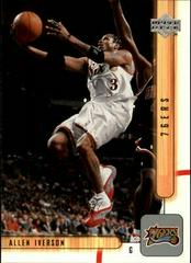 Allen Iverson #123 Basketball Cards 2001 Upper Deck Prices