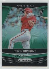 Rhys Hoskins [Green] Baseball Cards 2018 Panini Chronicles Prizm Prices