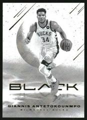 Giannis Antetokounmpo #1 Basketball Cards 2021 Panini Black White Night Prices