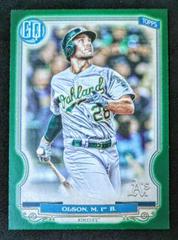 Matt Olson [Green] Baseball Cards 2020 Topps Gypsy Queen Prices