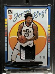 Udoka Azubuike [Prime] Basketball Cards 2020 Donruss Rookie Jersey Kings Prices