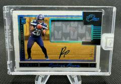 Rashaad Penny [Patch Autograph Blue] #6 Football Cards 2018 Panini One Prices