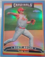Scott Rolen [Blue Refractor] Baseball Cards 2006 Topps Chrome Prices