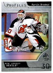 Martin Brodeur Hockey Cards 2020 SP Signature Edition Legends Profiles Prices