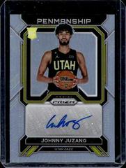 Johnny Juzang [Silver] #RP-JJU Basketball Cards 2022 Panini Prizm Rookie Penmanship Autographs Prices