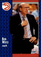 Bob Weiss #5 Basketball Cards 1991 Fleer Prices
