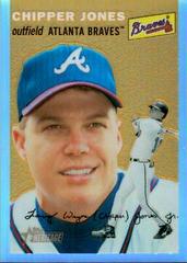Chipper Jones #THC91 Baseball Cards 2003 Topps Heritage Chrome Prices