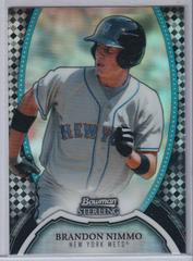 Brandon Nimmo [Prospects Black Refractor] #47 Baseball Cards 2011 Bowman Sterling Prices