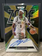 Bobby Portis [Asia Gold] #ITZ-BPT Basketball Cards 2021 Panini Spectra In The Zone Autographs Prices