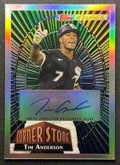 Tim Anderson #94C-TA Baseball Cards 2022 Topps Finest 1994 Cornerstones Autographs Prices