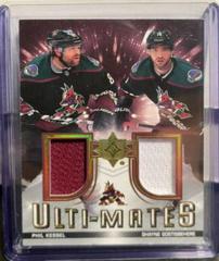 Phil Kessel, Shayne Gostisbehere #UTM-KG Hockey Cards 2021 Ultimate Collection Ulti Mates Jersey Prices