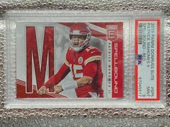 Patrick Mahomes II [Red] Football Cards 2019 Donruss Elite Spellbound Prices
