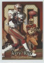 Jerry Rice #83 Football Cards 1999 Flair Showcase Prices