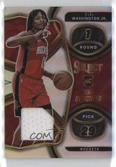 TyTy Washington Jr. #DSM-TY Basketball Cards 2022 Panini Select Draft Selections Memorabilia Prices