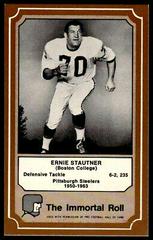 Ernie Stautner #64 Football Cards 1975 Fleer Hall of Fame Prices
