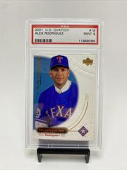 Alex Rodriguez #15 Baseball Cards 2001 Upper Deck Ovation Prices