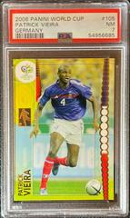 Patrick Vieira #105 Soccer Cards 2006 Panini World Cup Germany Prices