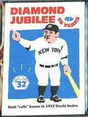Babe Ruth #32 Baseball Cards 1976 Laughlin Diamond Jubilee Prices