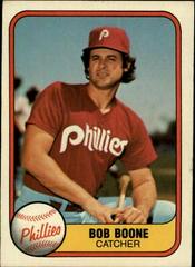 Bob Boone #4 Baseball Cards 1981 Fleer Prices