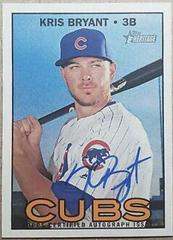 Kris Bryant #ROA-KB Baseball Cards 2016 Topps Heritage Real One Autographs Prices