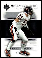 Brian Urlacher #12 Football Cards 2004 Upper Deck Ultimate Collection Prices