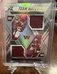 Terry McLaurin, Jahan Dotson #TM-8 Football Cards 2022 Panini XR Team Materials Prices