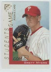 Brett Myers #139 Baseball Cards 2000 Topps Gallery Prices