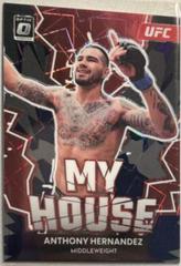 Anthony Hernandez [Purple Velocity] #18 Ufc Cards 2023 Panini Donruss Optic UFC My House Prices