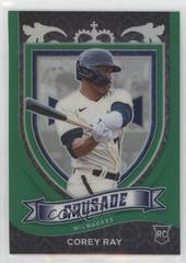 Corey Ray [Green] #12 Baseball Cards 2021 Panini Chronicles Crusade Prices