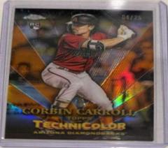 Corbin Carroll [Orange] #TT-9 Baseball Cards 2023 Topps Chrome in Technicolor Prices