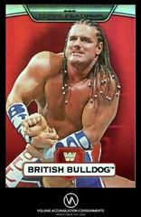 British Bulldog [Red] Wrestling Cards 2010 Topps Platinum WWE Prices