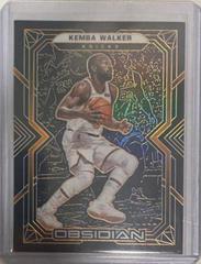 Kemba Walker [Orange] Basketball Cards 2021 Panini Obsidian Prices