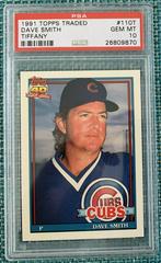 Dave Smith #110T Baseball Cards 1991 Topps Traded Tiffany Prices