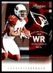 Larry Fitzgerald #1 Football Cards 2012 Panini Prestige Prices