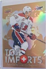 Tommaso De Luca #TI-11 Hockey Cards 2022 Upper Deck CHL Top Imports Prices