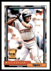 Milt Cuyler #522 Baseball Cards 1992 Topps Prices