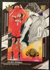 Jalen Green #137 Basketball Cards 2021 Panini Court Kings Prices
