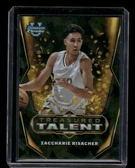 Zaccharie Risacher #TT-5 Basketball Cards 2023 Bowman Chrome University Treasured Talent Prices