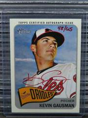 Kevin Gausman [Red Ink] Baseball Cards 2013 Topps Heritage Real One Autographs Prices