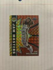 Zion Williamson [Reactive Yellow] Basketball Cards 2020 Panini Mosaic Jam Masters Prices