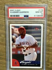 Vladimir Guerrero Baseball Cards 2007 Fleer Prices